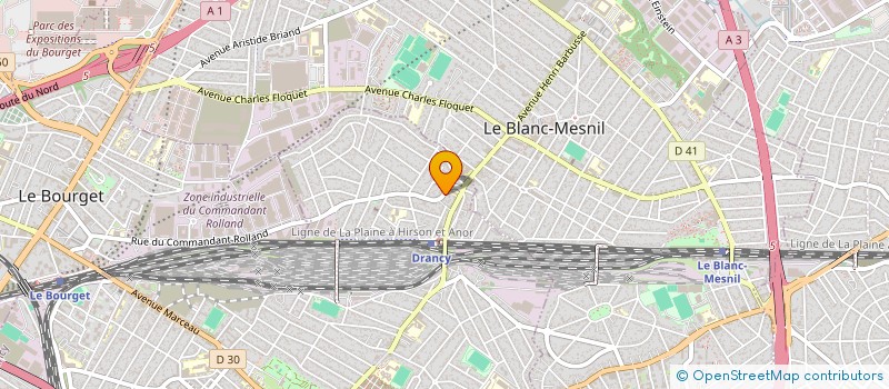 localisation de l'entreprise NITHA à LE BLANC-MESNIL