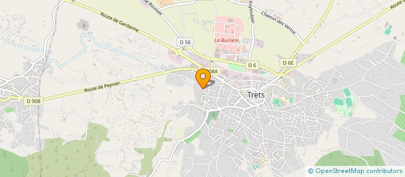 localisation de l'entreprise NITHAEL à TRETS