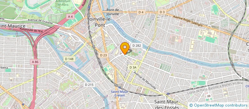 localisation de l'entreprise NITHALIE à SAINT-MAUR-DES-FOSSES