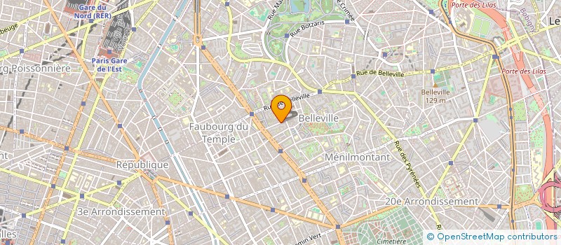 localisation de l'entreprise NITHANS à PARIS