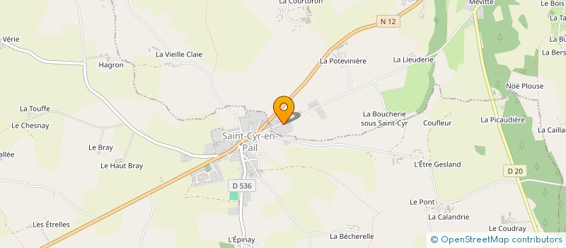 localisation de l'entreprise NITHOBADIS  PRE-EN-PAIL-SAINT-SAMSON