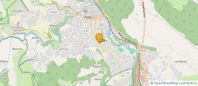 localisation de l'entreprise NITHOSA ENGINEERING à FOIX