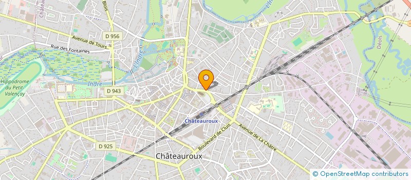 localisation de l'entreprise NITHUNA à CHATEAUROUX