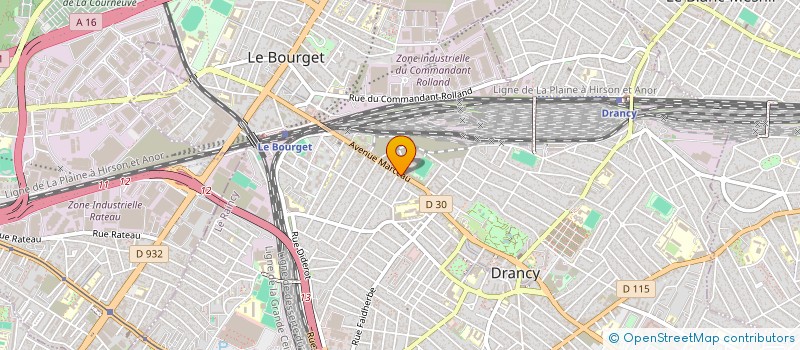 localisation de l'entreprise NITHUSHAAN à DRANCY