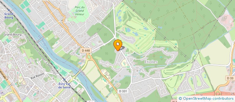 localisation de l'entreprise NITI  ETIOLLES