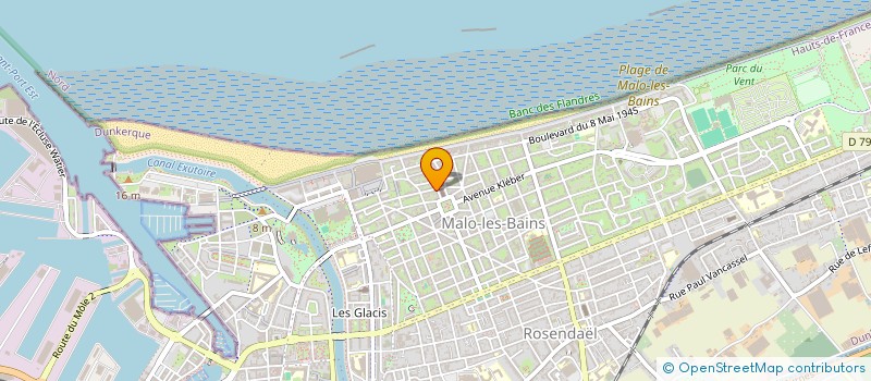 localisation de l'entreprise NITI PARK à DUNKERQUE