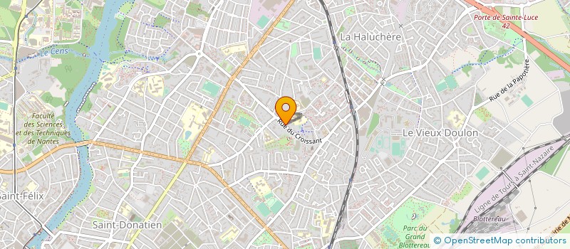 localisation de l'entreprise NITISI à NANTES
