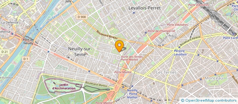 localisation de l'entreprise NITO à NEUILLY-SUR-SEINE