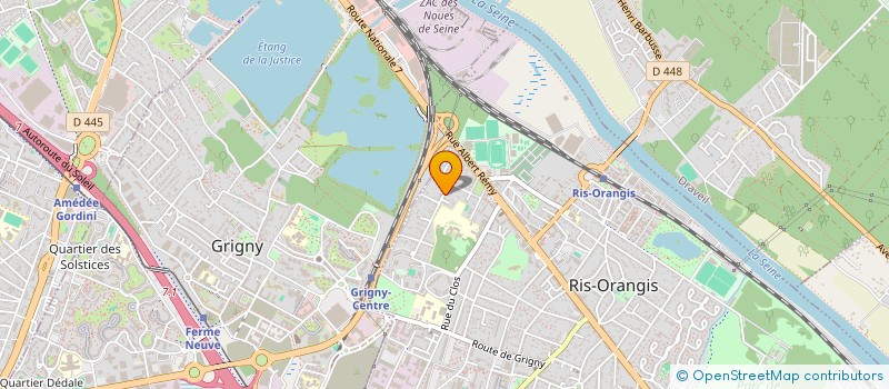 localisation de l'entreprise NITO GRANIT à RIS-ORANGIS