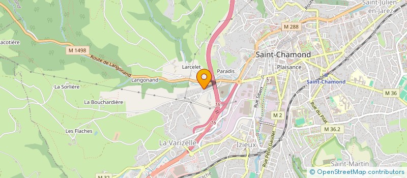 localisation de l'entreprise NITOCRIS  SAINT-CHAMOND