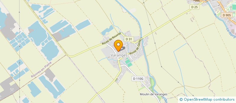 localisation de l'entreprise NITREBUA  VARANGES