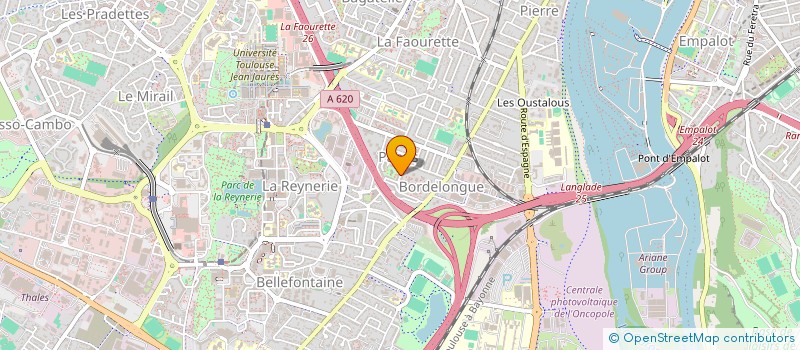 localisation de l'entreprise NITRO IMMO à TOULOUSE