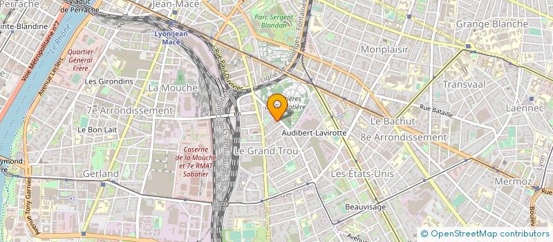 localisation de l'entreprise NITROSON à LYON
