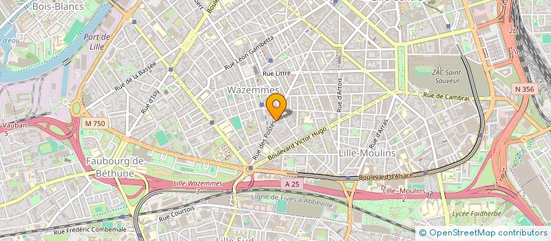localisation de l'entreprise NITTONET à LILLE