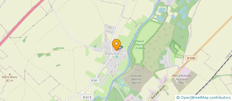 localisation de l'entreprise NITYLOU  RAMILLIES