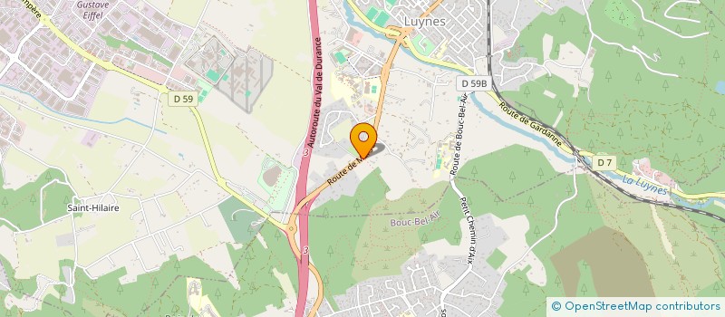 localisation de l'entreprise NITZAN INVESTISSEMENT  AIX-EN-PROVENCE