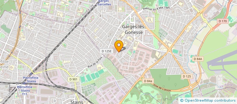 localisation de l'entreprise NITZANA TRANSFERT  GARGES-LES-GONESSE