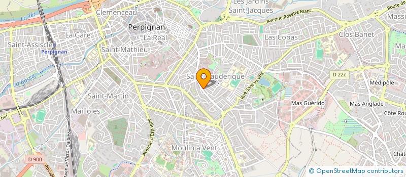 localisation de l'entreprise NIU ESTAVAR  PERPIGNAN