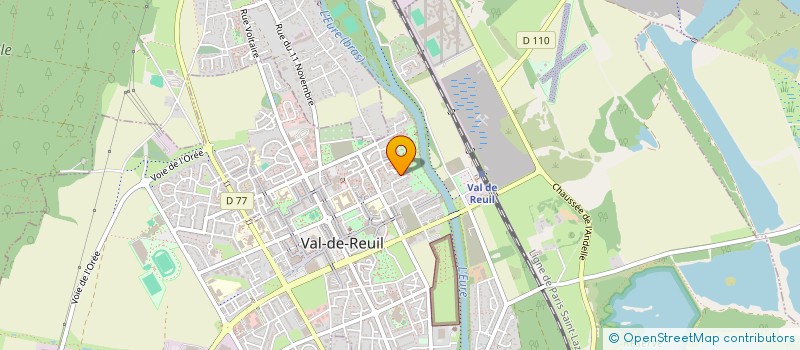 localisation de l'entreprise NIUM HOLDING  VAL-DE-REUIL