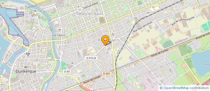 localisation de l'entreprise NIUS à DUNKERQUE