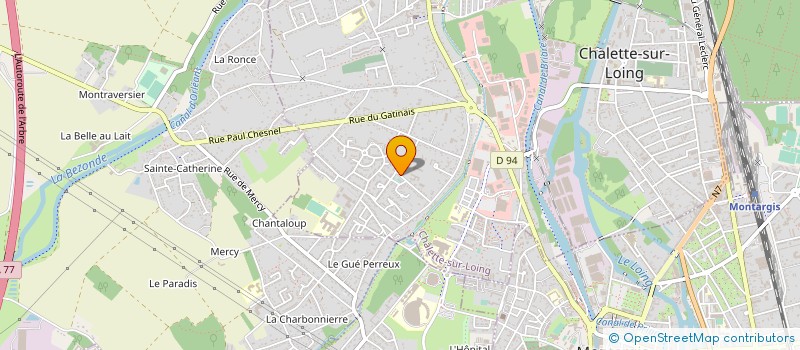 localisation de l'entreprise NIV à CHALETTE-SUR-LOING
