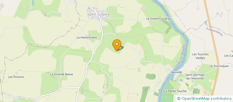 localisation de l'entreprise NIV  LA ROCHE-NEUVILLE