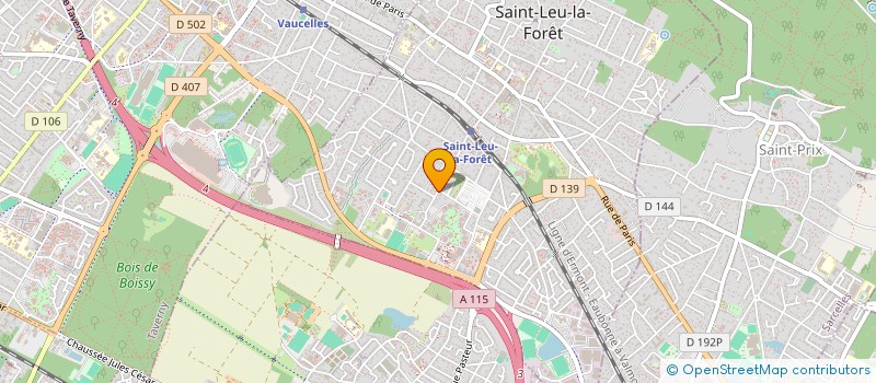 localisation de l'entreprise NIVA  SAINT-LEU-LA-FORET