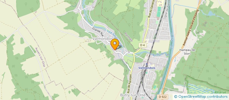 localisation de l'entreprise NIVAAMEM  VALMONDOIS