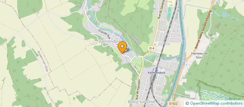 localisation de l'entreprise NIVAB  VALMONDOIS