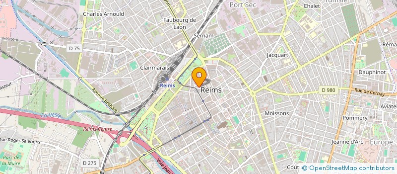 localisation de l'entreprise NIVALAD  REIMS