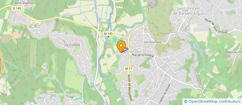 localisation de l'entreprise NIVAU  PRADES-LE-LEZ