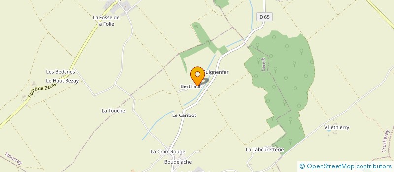 localisation de l'entreprise NIVAULT CHRISTOPHE  LANCE