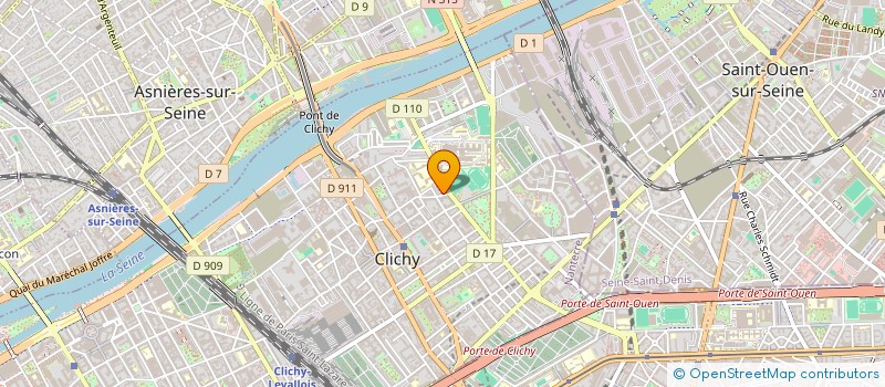 localisation de l'entreprise NIVEAU ET ASSOCIES à CLICHY