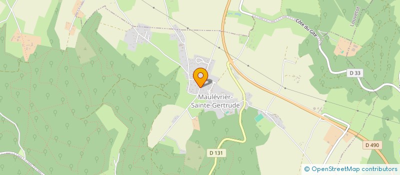 localisation de l'entreprise NIVEL IMMOBILIER  MAULEVRIER-SAINTE-GERTRUDE