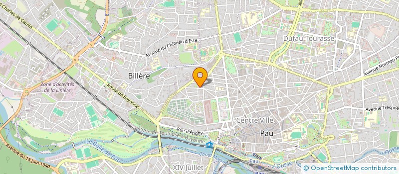 localisation de l'entreprise NIVELLE RENOVATION à PAU