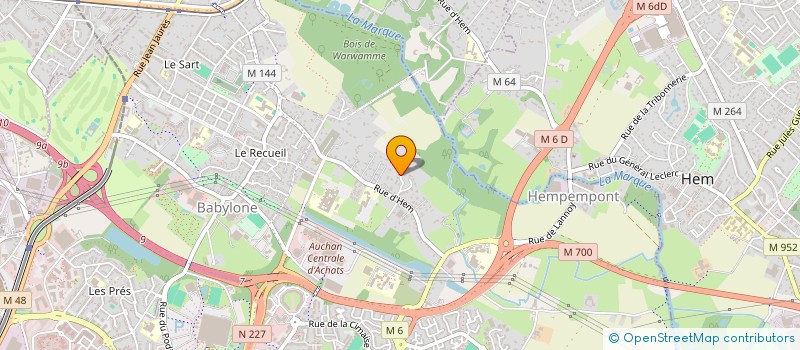 localisation de l'entreprise NIVERT 2002 à VILLENEUVE-D'ASCQ