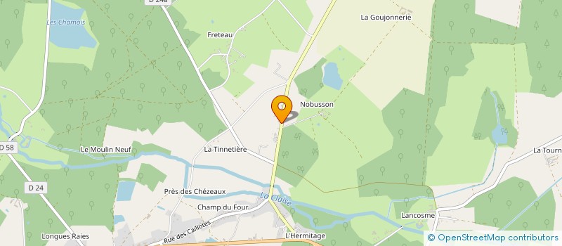 localisation de l'entreprise NIVET JOINT-PRO à MEOBECQ