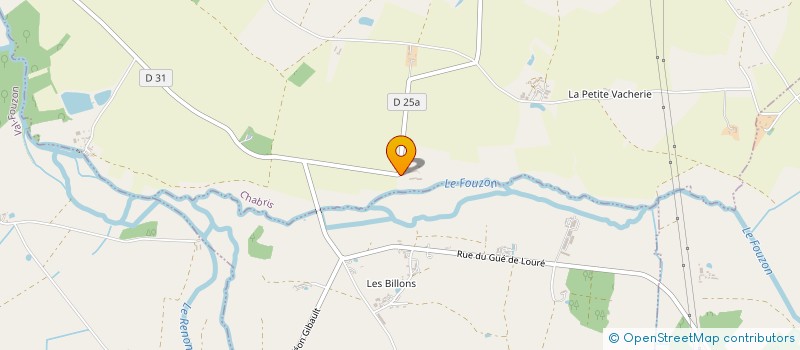 localisation de l'entreprise NIVET MOCQUE PANIER à CHABRIS
