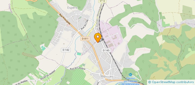 localisation de l'entreprise NIVET TOVAR IMMOBILIER  MERCUES