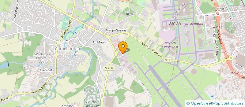 localisation de l'entreprise NIVIDIC  TOULOUSE