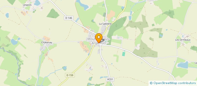 localisation de l'entreprise NIVIENO  ARGENTONNAY