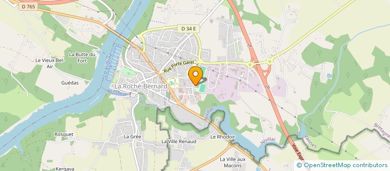 localisation de l'entreprise NIVILLAC NATATION  NIVILLAC