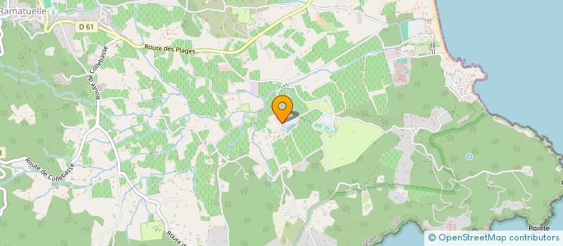 localisation de l'entreprise NIVINCHA  RAMATUELLE