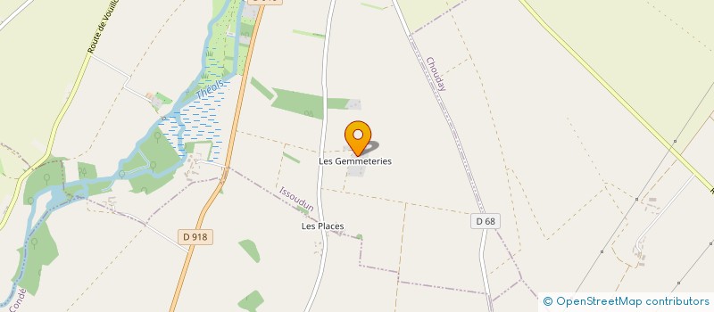 localisation de l'entreprise NIVINVEST à ISSOUDUN