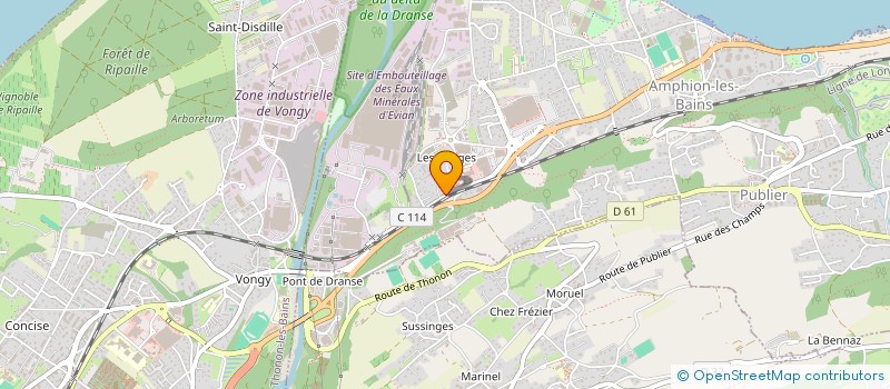 localisation de l'entreprise NIVIQ  PUBLIER