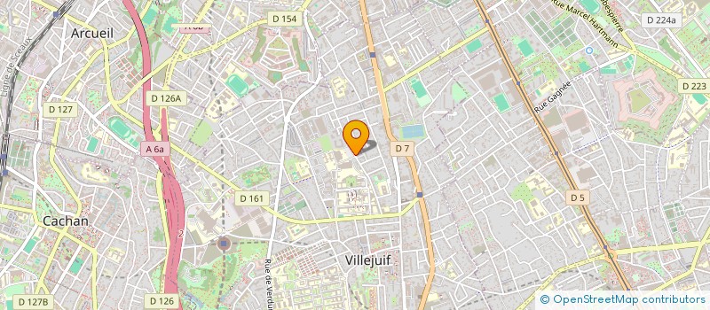 localisation de l'entreprise NIVOCAR SAS  VILLEJUIF