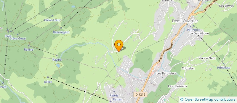 localisation de l'entreprise NIVOLET  DEMI-QUARTIER