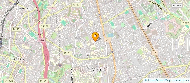 localisation de l'entreprise NIVOLIS  VILLEJUIF