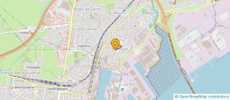 localisation de l'entreprise NIVOMECA  SAINT-NAZAIRE