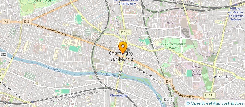 localisation de l'entreprise NIVYHAIRPL à CHAMPIGNY-SUR-MARNE